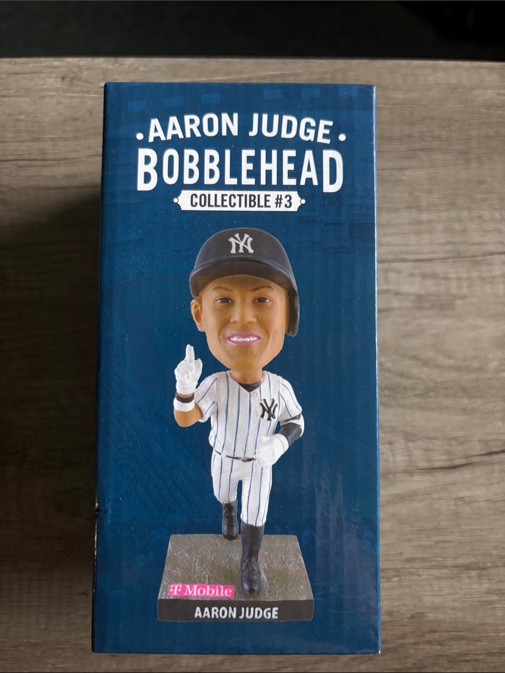 Aaron Judge Bobblehead Collectible - White & Navy